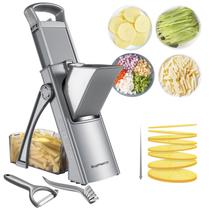 Fatiador de Legumes SupMaKin JS03 Mandolina Ajustável Fatiador de Legumes SupMaKin JS03 Mandolina Ajustável