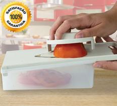 Fatiador De Tomate Cebola Legumes Com Regulagem De Espessura