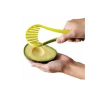 Fatiador e Cortador de Abacate Flexível Avocado Prático Verde Mamão Fatiador e Cortador de Abacate Flexível Avocado Prático Verde Mamão