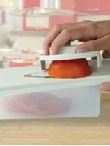 Fatiador Mandolin Ajustável P/ Tomate Legumes Frutas Cebola Pepino Pimentão Queijo