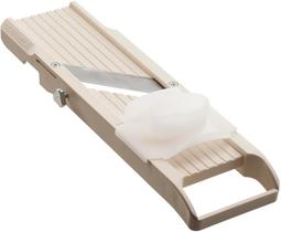 Fatiador Mandoline Benriner Aço Japonês 4 Lâminas 32x9 cm Fatiador Mandoline Benriner Aço Japonês 4 Lâminas 32x9 cm