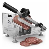 Fatiador Manual de Carnes e Frios Snel Home Aço Inox Cortador Manual De Cortar Carne Congelada Frios Legumes Lâmina Afiada