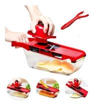 Fatiador Ralador Cortador 6 Em 1 Mandoline Slicer De Legumes Fatiador Ralador Cortador 6 Em 1 Mandoline Slicer De Legumes