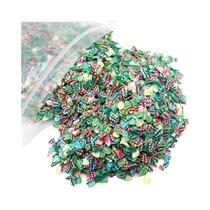 Fatias De Argila Polimérica De 5mm Em Formato De Coração, Estrela, Fruta, Flor E Doce, Argila Quente