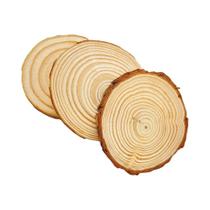 Fatias De Madeira Redondas De Pinheiro Natural Não Acabadas 3-12cm De Espessura 1 Pacote Artesanato Fatias De Madeira Redondas De Pinheiro Natural Não Acabadas 3-12cm De Espessura 1 Pacote Artesanato