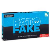 Fato ou Fake Jogo Tabuleiro +9 Anos 700 Perguntas E 6 Temas