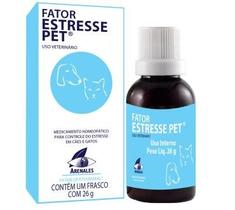 Fator Estresse Pet - Arenales Homeopatia Animal - Stress