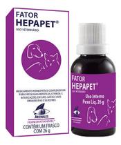Fator Hepapet 26g Sistema Terapia Cães E Gatos Arenales