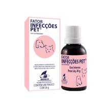 Fator Infecções Pet Homeopático Arenales 26g