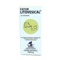 Fator Litovesical Homepatia Cães e Gatos Arenales 26g Fator Litovesical Homepatia Cães e Gatos Arenales 26g