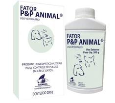 Fator P&P Animal Talco - Arenales Homeopatia Animal - Talco AntiPulgas