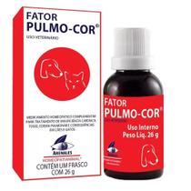 Fator Pulmo-Cor Homeopatia para cães e gatos Arenales - 26g - ARENALES HOMEOPATIANIMAL