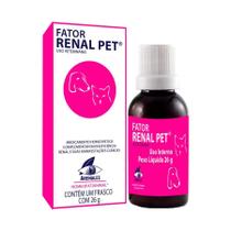 Fator Renal Pet Arenales Medicamento Homeopático