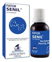 Fator Senil Pet 26g Cães E Gatos - Arenales