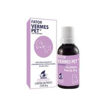 Fator Vermes Pet Homeopático Arenales 26g