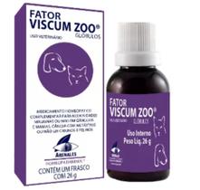 Fator Viscum Zoo 26g Tratamento Cancer Caes E Gatos Arenales