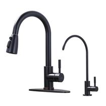 Faucet Combo Torneira de cozinha WOWOW com filtro de água esfregado a óleo