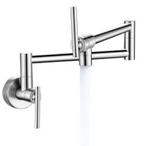 Faucet Fuller Faucet Fransiton, suporte de parede de níquel escovado