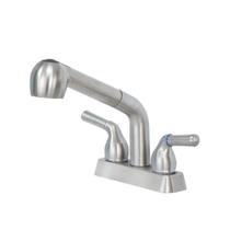Faucet JS Jackson fornece aço inoxidável removível com alça dupla Faucet JS Jackson fornece aço inoxidável removível com alça dupla