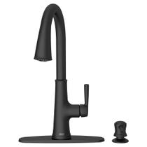 Faucet Maven Pull-Down Matte Black com dispensador de sabão Faucet Maven Pull-Down Matte Black com dispensador de sabão