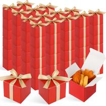 Favor Boxes Jutom Mini, 100 peças de papel vermelho doce extra pequeno Favor Boxes Jutom Mini, 100 peças de papel vermelho doce extra pequeno