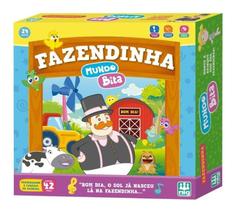 Fazendinha Fazenda Mundo Bita c/ Animais - C/ 42 Peças - Nig