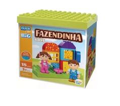 Fazendinha Kids Blocos De Montar 18 Peças Infantil