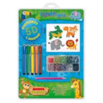 Fazendo Arte Diamante 5D - Amigos Animais