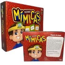 Fazendo Mímicas Jogo de Adivinhação Brinquedo Infantil Familia Pais e Filhos 0987