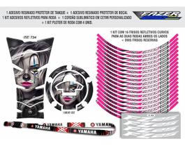 Fazer 250 -1 Tankpad+1 Bocal+1 Refletivo+1 Ploter+1 Chaveiro