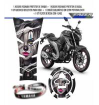 Fazer 250- 1 Tankpad+1 Bocal+1 Refletivo+1 Ploter+1 Chaveiro