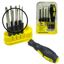 Fbg-3021 kit chave fenda e philips c/ 9 peças