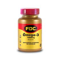 FDC Omega-3 1000mg 140 Cápsulas Importado USA