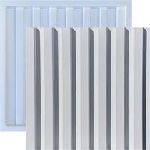 Fdg Forma Molde Pra Gesso 3D E Cimento Abs Modelo Ripado