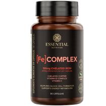 Fe Complex Ferro Quelato (90 Caps) - Essential Nutrition