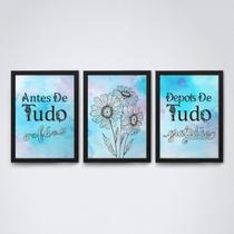 fé e gratidão antes de tudo tons v4com moldura preta A4 fé e gratidão antes de tudo tons v4com moldura preta A4