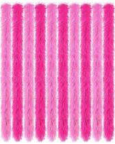 Feather Boas Taiyin Artificial Fluffy 150 cm 16 unidades (rosa, rosa) Feather Boas Taiyin Artificial Fluffy 150 cm 16 unidades (rosa, rosa)