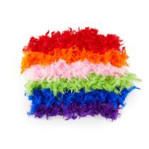 Feather Boas Zink, 6 peças coloridas para vestir e lembrancinhas de festa Feather Boas Zink, 6 peças coloridas para vestir e lembrancinhas de festa