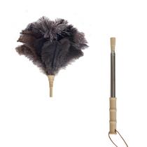 Feather Duster Aldwin Ostrich com poste de extensão de 51 cm Feather Duster Aldwin Ostrich com poste de extensão de 51 cm