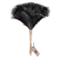 Feather Duster Ddzmz Pena de avestruz fofa preta natural Feather Duster Ddzmz Pena de avestruz fofa preta natural