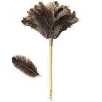 Feather Duster Ddzmz Penas naturais fofas de avestruz 24 cm Feather Duster Ddzmz Penas naturais fofas de avestruz 24 cm