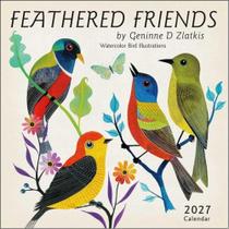 Feathered friends 2027 wall calendar - watercolor bird illustrations Feathered friends 2027 wall calendar - watercolor bird illustrations