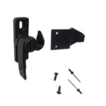 FEC 878 - Fecho com contra fecho rebitar direito para janela de alumínio Preto