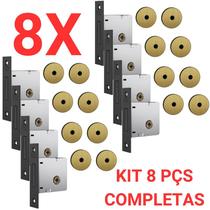 Fech. 1004 ros. oxidado e-coat 8 pçs mesmo segredo Fech. 1004 ros. oxidado e-coat 8 pçs mesmo segredo