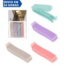 Fecha Embalagem Kit 8 Clipes Pequeno Veda Conserva Alimento