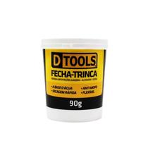 FECHA TRINCA ACRÍLICO FLEXÍVEL 90g Branco - Repara Madeira, Alvenaria, Gesso