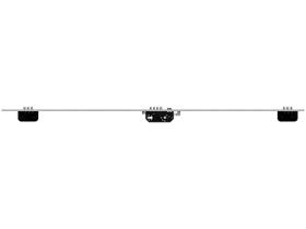 Fechadura 10 Pinos Fortezza F-P-3MFP-AL Externa - de Embutir Prata