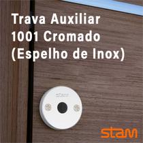 Fechadura 1001 Stam Externa Inox Cromada - Acompanha 4 chaves