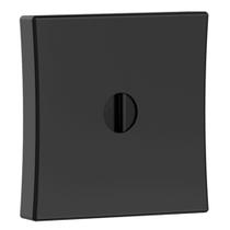 Fechadura 1005 Tetra com Trinco Rolete e Roseta Quadrada Black - 40779 - STAM