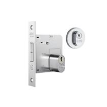 Fechadura 1006 Para Porta De Correr Cromado Externa - Stam